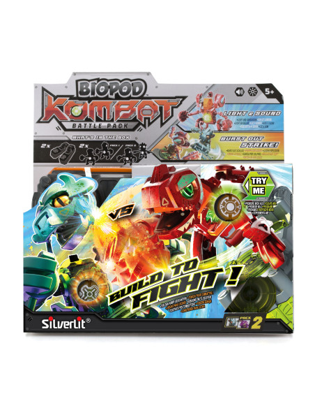 Silverlit Biopod Kombat Battle 2-pack Style B