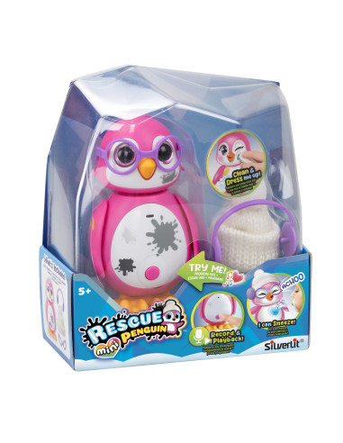 Silverlit Rescue Mini Penguin Pink