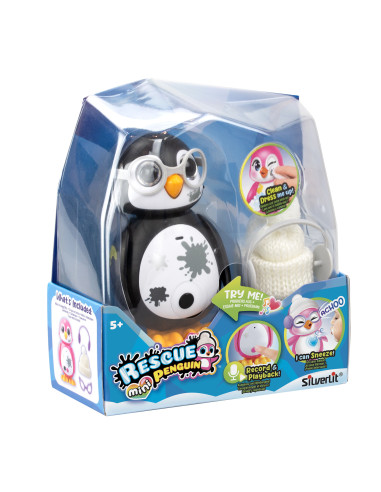 Silverlit Rescue Mini Penguin Black