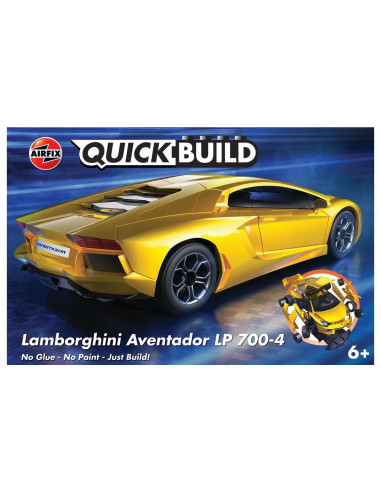Airfix Quickbuild Lamborghini Aventador - Yellow