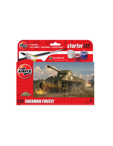 Airfix 1:72 Starter Set - Sherman Firefly