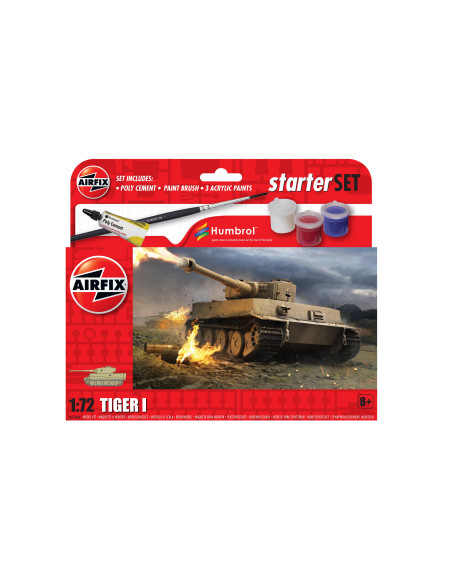 Airfix 1:72 Starter Set - Tiger 1