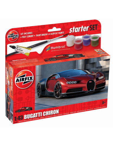 Airfix 1:43 Starter Set - Bugatti Chiron