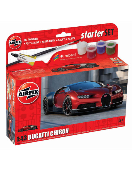 Airfix 1:43 Starter Set - Bugatti Chiron