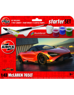 Airfix 1:43 Starter Set - McLaren 765