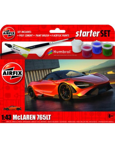 Airfix 1:43 Starter Set - McLaren 765