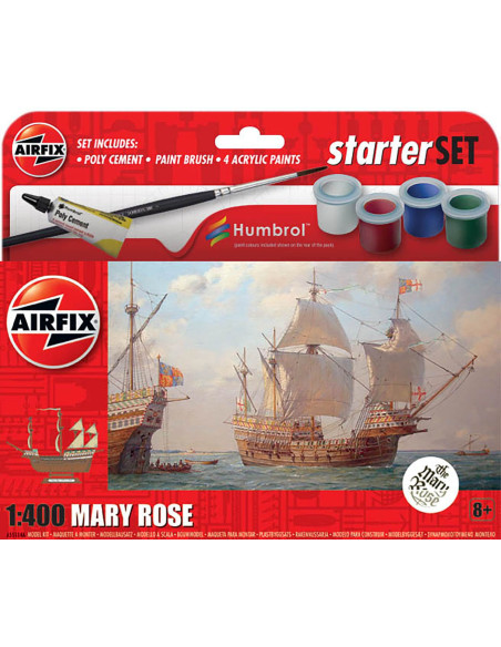 Airfix 1:400 Starter Set - Mary Rose