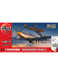 Airfix 1:72 P-51D Mustang vs Bf109F-4 Dogfight Double