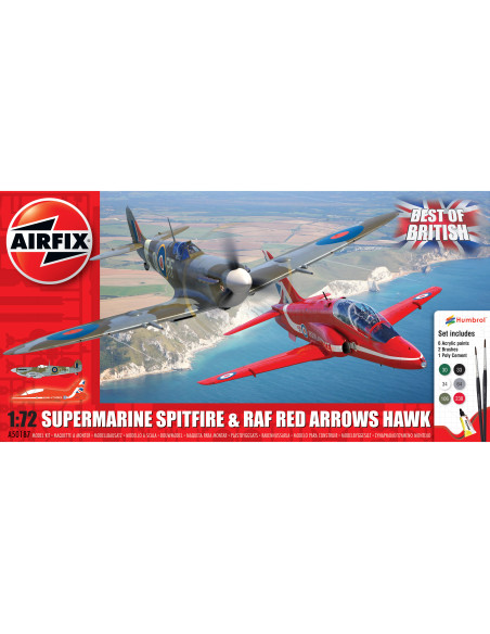 Airfix 1:72 Best of British Spitfire and Hawk