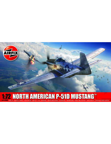 Airfix 1:72 North American P-51D Mustang