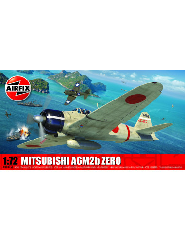 Airfix 1:72 Mitsubishi A6M2b Zero