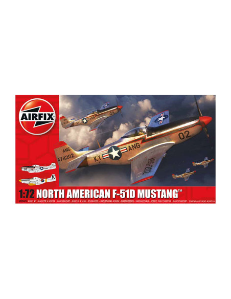 Airfix 1:72 North American F-51D Mustang