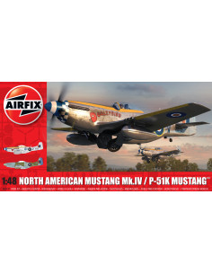 Airfix 1:48 North American Mustang Mk.IV/P-51K Mustang